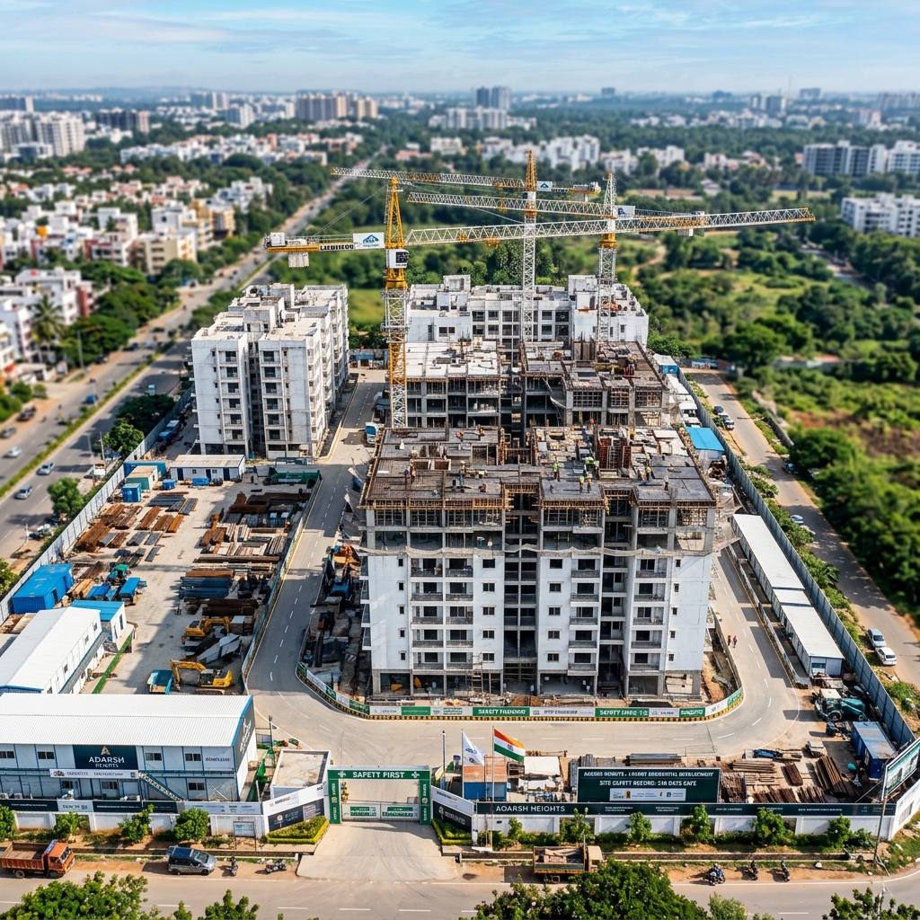 Construction Site in Bangalore